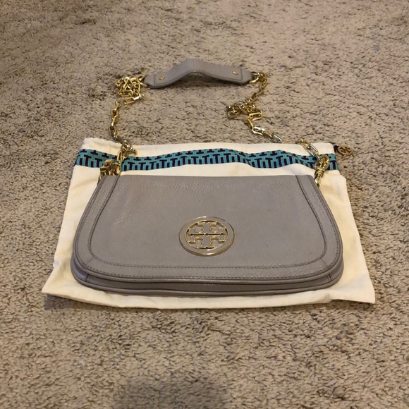 Tory Burch Amanda Logo Cross Body Clutch